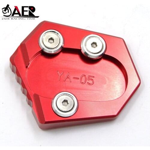 JAER Motorcycle Kickstand CNC Side Stand Enlarge For Yamaha MT09 MT-09 MT 09 FZ09 2014 2015 2016 2017 2018 2019 2020