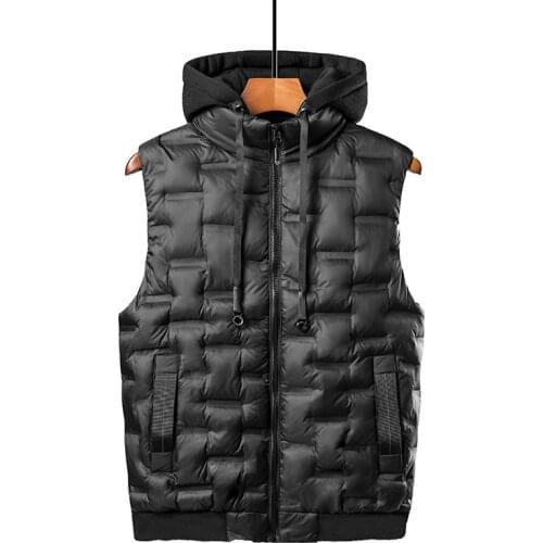 Mens Vest Jacket Men New Autumn Warm Sleeveless Jackets MaN Winter gilet Casual Waistcoat work Vest Plus Size 8XL Brand Clothing