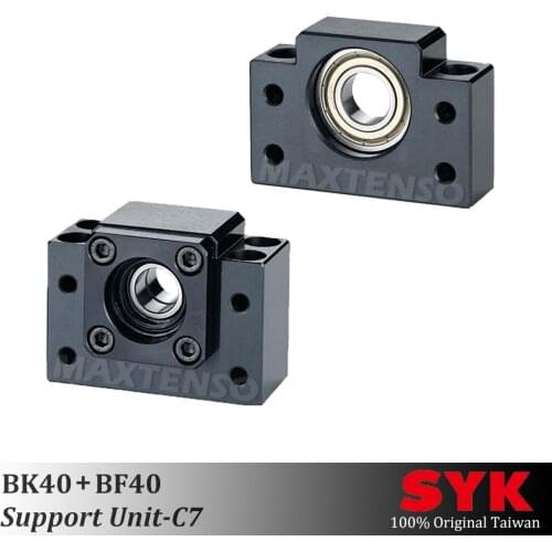 SYK Support Unit Set Professional BK40 BF40 for ball screw BKBF set TBI sfu Premium CNC Parts High Accuracy supported CNC Heavy