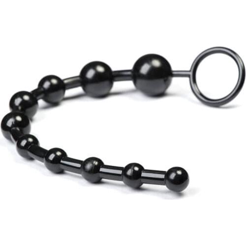 Candiway No Vibrator Colorful Anal Beads Dildo Butt Plug Male Prostate Massager Anal Sex Toys For Gays Couple