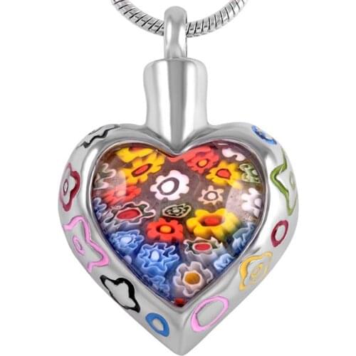 Funeral Stainless Steel Pendant Necklace Urn Cheap Jeweller Plated Cremation Urn Ashes Holder