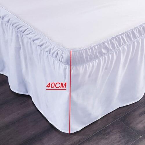 Arrival Bed Skirt Elastic Bedsheet Bed Cover Hotel Bed Cover Without Surface Couvre Lit Home Bed Protector Bedding Bed Skirt
