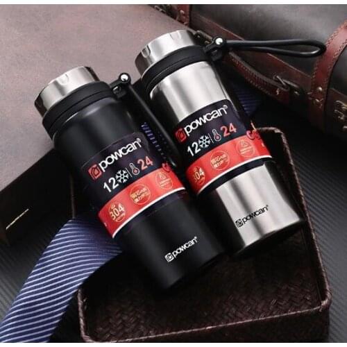 304 stainless steel water cup for men and women vacuum pot outdoor vehicle-mounted student cup