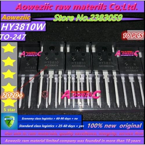 Aoweziic 2020+ 100% new original HY3810W HY3810 TO-247 N-Channel Field Effect Transistor 100V180A