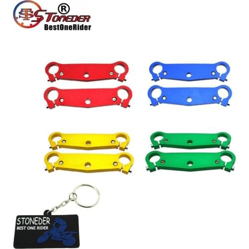 STONEDER Front Fork Triple Tree Clamps Plate For Chinese 2 Stroke 47cc 49cc Mini Moto Bike Cags Mx-3 GP-RSR MTA1 MTA2 A1 A2 A3