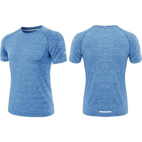 High Quality Mens Running T-Shirts Quick Dry Compression Sport T-Shirts Fitness Gym Running Sweatshirt
