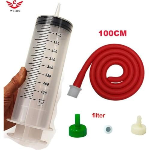 Wetips Mulit-function Enema Syringe System Hygienic Shower Bidet Combination Ducha Kits Lavement Anal Enema Tubing Anus Cleaning