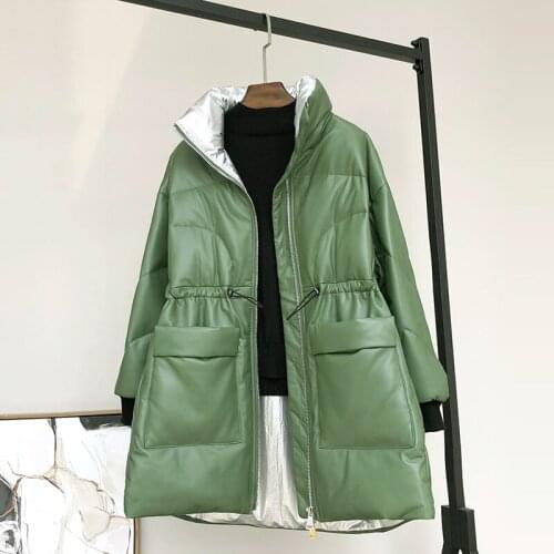 Genuine Leather Jacket Women Sheepskin Real Leather Jacket Winter Coat Women clothes 2020 Korean Duck Down Jackets 1820 YY1803