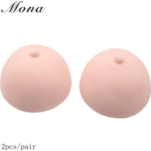 1Pair 3D Tattoo Areola Pleural Practicing Skin Soft Real Skin Breasts Chest Fake Practice Mould For Microblading Tattoo Supplies