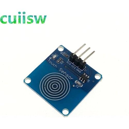 10Pcs TTP223 TTP223B Jog Digital Touch Sensor Capacitive Touch Touch Switch Modules Accessories For Arduino 2-5.5V Power Supply