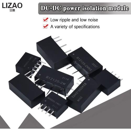 1W 2W series power module converter B0505S-1W B1205S-1W B1212S-1W B1212S-1WR2 B2405S-1W B0505S-2W B1212S-2W B1205S-2W B2405S-2W