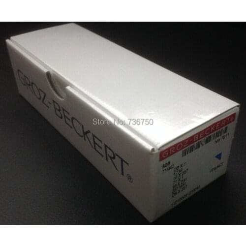 500 needles wholesale Genuine Groz Beckert DBX1 sewing needles DB X 1 Nm 75/1 1738 16 X 231 DB X 257 287 WH Sewing spare parts