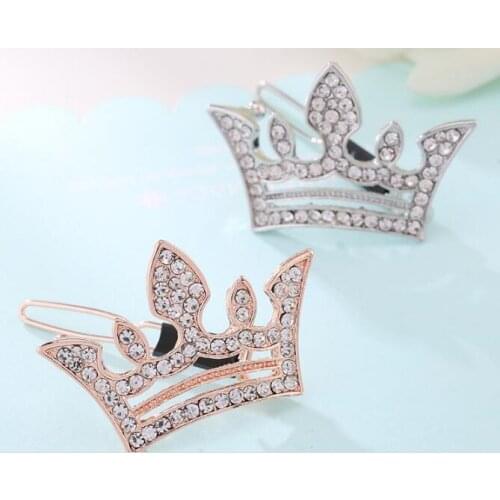 Dog Grooming Pet Accessories Shine Hair Accessories Headdress Rhinestone Hairpin Top Clip Frog Buckle 10pcs/lot