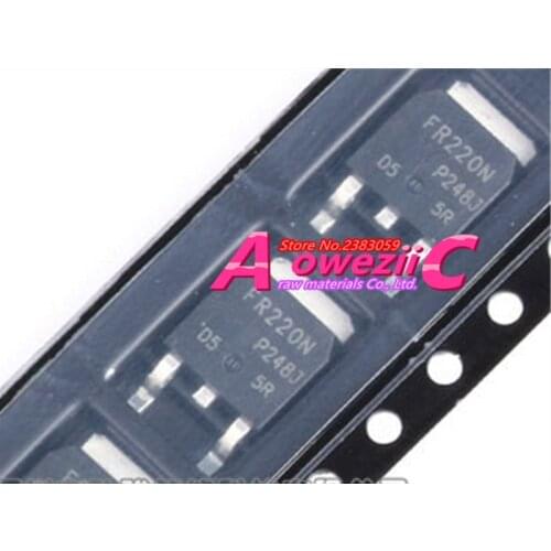 Aoweziic 2017+ 100% new imported original IRFR220NTRPBF IRFR220N IRFR220NTR FR220N TO-252 MOS FET 200V 5A