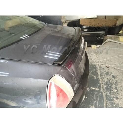 Car Accessories FRP Fiber Glass Rear Spoiler Fit For 2004-2012 M139 WA Sports Line BBE Style Trunk Spoiler Wing