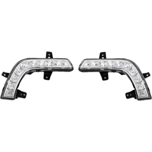 Car Front LED Fog Light Daytime Running Light for Geely GC6/MK 16-19