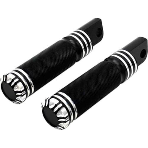 CNC REAR FOOTREST FOOT REST PEGS For Softail Sport XL 883 1200