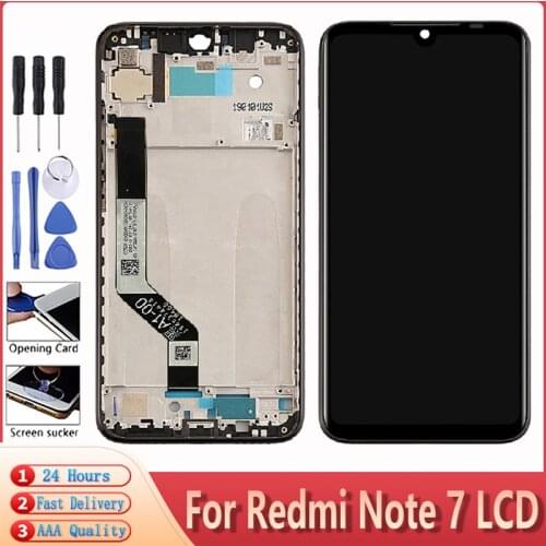 Original Display Module For Xiaomi Redmi Note 7 Display Touch Screen Assembly Digitizer Free Tools For Redmi Note 7 LCD Display