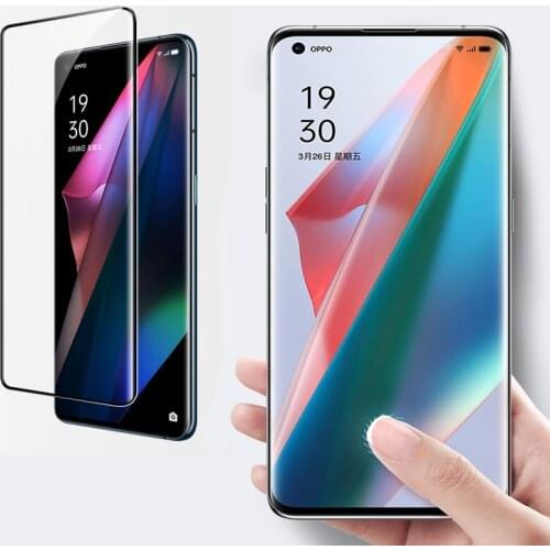 Screen Protector For OPPO Find X3 Pro X3 NEO X3 Lite Glass Full Glue High Clear Glass