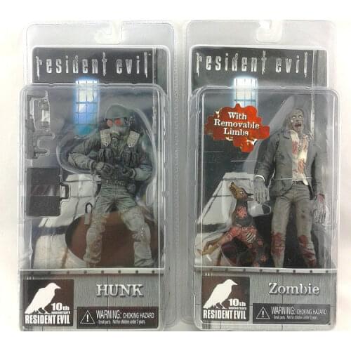 Hunk Figure Zombie Figure resident -----evil 10th PVC Zombie Action Figure Collectible Model Toy Horror gift 16cm