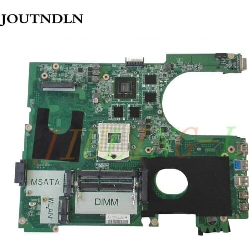 JOUTNDLN FOR DELL 7720 Laptop Motherboard CN-072P0M 072P0M 72P0M DA0R09MB6H1 HM77 GT650M 2GB DDR3