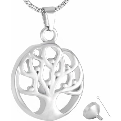 Cremation Jewelry for Ashes Tree of Life Memorial Urn Necklace for Ashes Urn Pendant for Family