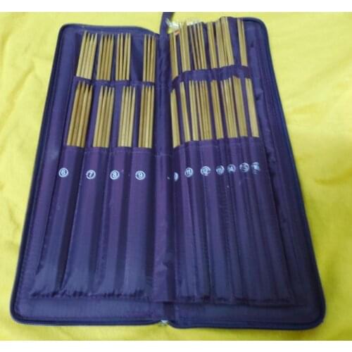 Bamboo Ring Needle set Crochet Hooks Bamboo Straight Needles Set Knit Weave Stitches Knitting Curcular Needle DIY needlework