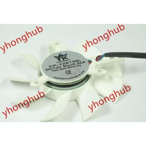THERMAL KINGDOM CF-12815B DC 12V 0.28A 4-Wire Server Cooling Fan