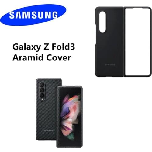 Original Samsung Galaxy Z Fold3 Aramid Cover Slim Design Highly Durable EF-XF926 For Samsung Galaxy Z Fold3 E