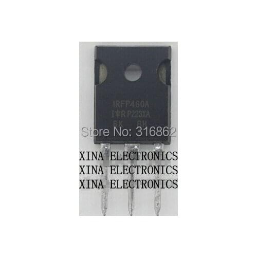 IRFP460A 20A 500V TO-247 ROHS ORIGINAL 5PCS/lot Free Shipping Electronics composition kit