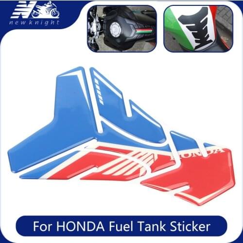 For Honda hornet 600 cb650r nc750x cbr600rr cb500x CBR600 F2/F3/F4i Motorcycle 3D Gas Fuel Oil Fuel Tank Fishbone Rubber Sticker