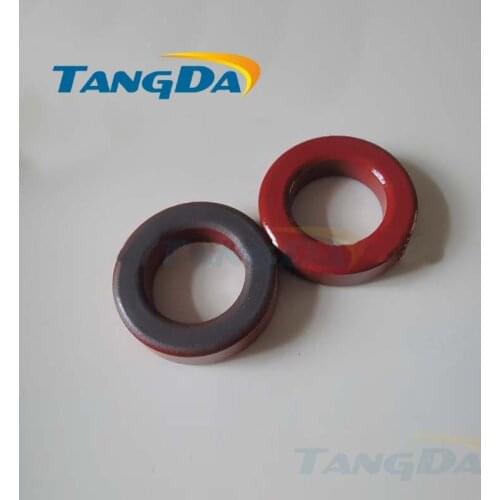 Tangda Iron powder cores T225-2 OD*ID*HT 57.5*35*14.5 mm 12nH/N2 10uo Iron dust core Ferrite Toroid Core Coating Red gray
