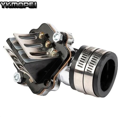 Performance Intake Manifold with Reed Valve for 2 stroke scooters moped Minarelli JOG 50 90 3KJ 4DM 1E40QMB 1E50QMF Vento ZIP