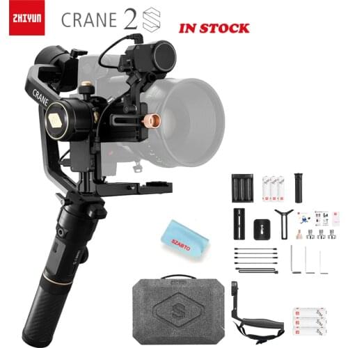 Zhiyun Crane 2S Stabilizer 3-Axis Handheld Gimbal Bluetooth 5.0 for Canon Sony Nikon DSLR Camera Crane2S