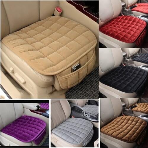 Winter Warm Seat Cushion Anti-slip Universal Front Chair Seat Breathable Pad for Vehicle Car Seat Cover Auto Car Seat Protector