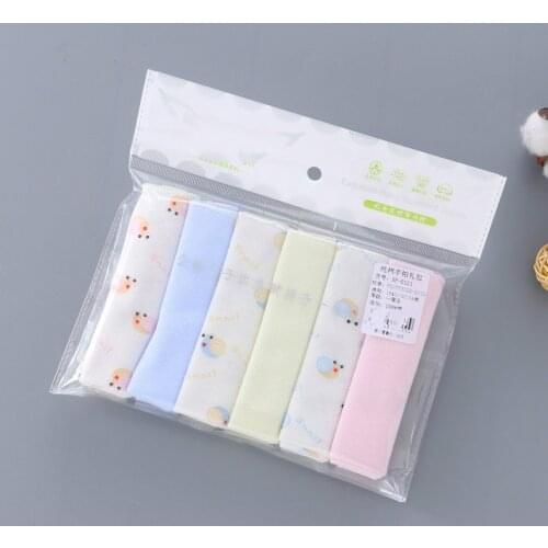 6pcs/pack Cotton Newborn Baby Towels Saliva Towel Nursing Towel Baby Boys Girls Bebe Toalha Washcloth Handkerchief Cloth Wipes