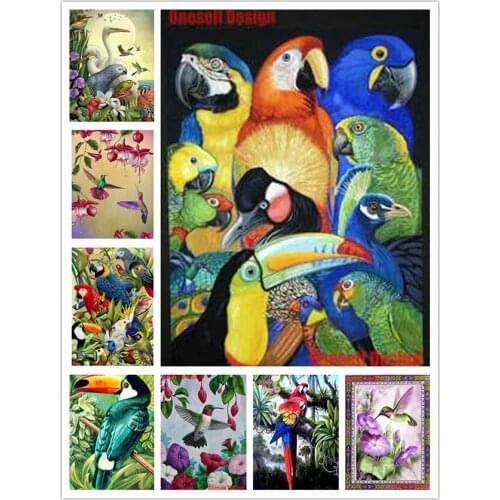 5d diamond mosaic sale bird 5d diamond embroidery full set flower 5d diamond painting full set animal Christmas decortion home