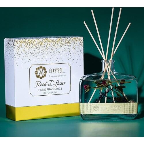 Big Volume 330ml Plant Reed Diffuser City of Heroes Natural Fragrance Oil from Givaudan Free of Formaldehyde Last about 220 days