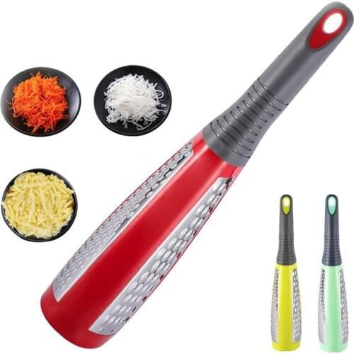 Double-sided Grater Multifunction Stainless Steel Lemon Fruit Peeler Kitchen Cheese Grater Fruit Vegetable Tools