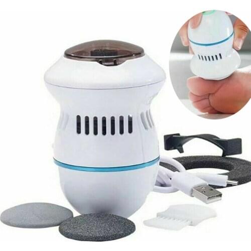 Electric Foot Grinder File Vacuum Dead Skin Callus Remover Foot Pedicure Tools Feet Care Foot Grinding Machine Rechargeable