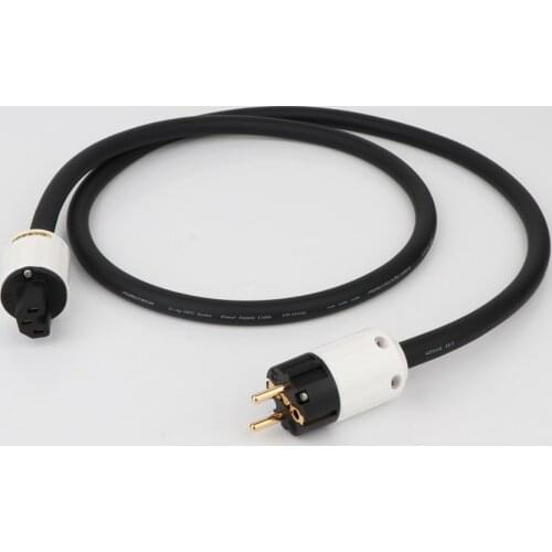 Hot Selling HIFI FURUTECH FP-314Ag Power Cable line Power Cord with Oyaide P-320E Schuko EU Plug AC cable hifi Vinshle