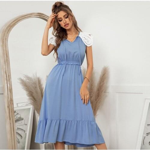 Meethope Summer Dresses With Lace