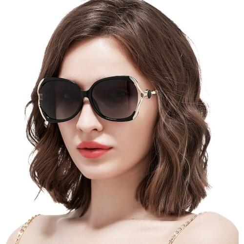 Fashion Polarized Sunglasses Women 2021 Luxury Brand Designer Ladies Sun Glasses UV400 Shades for Women