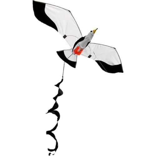 2020 New Drop Shop. 3D Seagull Kite Single Line Flying Kites with Tail and Handle for Adult and Kid