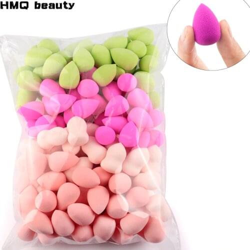 Wholesale Mini Makeup Sponge Water Drop Shape Makeup Soft Foundation puff Concealer Flawless Mixed cosmetic makeup sponge