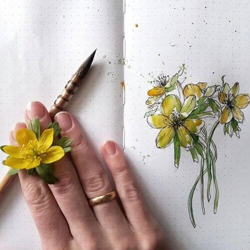 PanalisaCraft Garden Flower Transparent clear stamp for DIY Scrapbooking/Card Making/Kids Christmas Fun Decoration Supplies