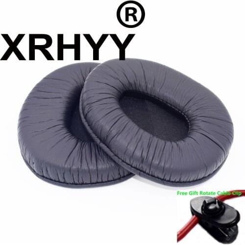 XRHYY Replacement Earpad Ear Pads Cushions For Sony MDR-V600, Z600, V900, V900HD, V7509, V7509HD Headphones + Rotate Cable Clip