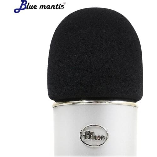 Foam Microphone Windscreen for Blue Yeti Yeti Pro Condenser Microphones- As a Pop Filter For The Microphones Cover Blue Mantis