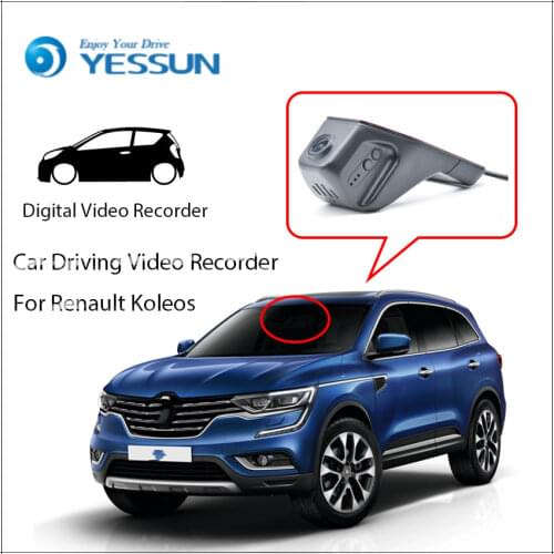 YESSUN - Front Camera Dash Car DVR Digital Video Recorder For Renault Koleos HD 1080P Not Reverse Parking Camera