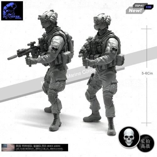 1/35 Resin Soldier Us Special Forces Model Kits self-assembled Tlp-07